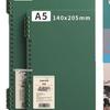 Ergonomic Loose-Leaf Notebook with Removable Coils for Students - Thickened Design
