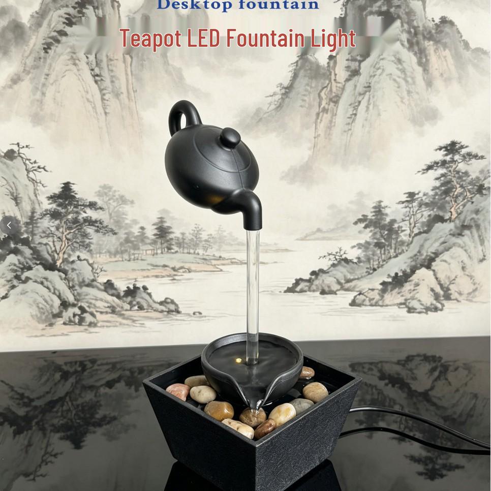 Desktop Water Fountain: Wealth-Attracting Home & Office Decoration