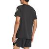 adidas T-shirt da corsa a maniche corte con scollo rotondo e logo a righe Climacool da uomo JZ7694