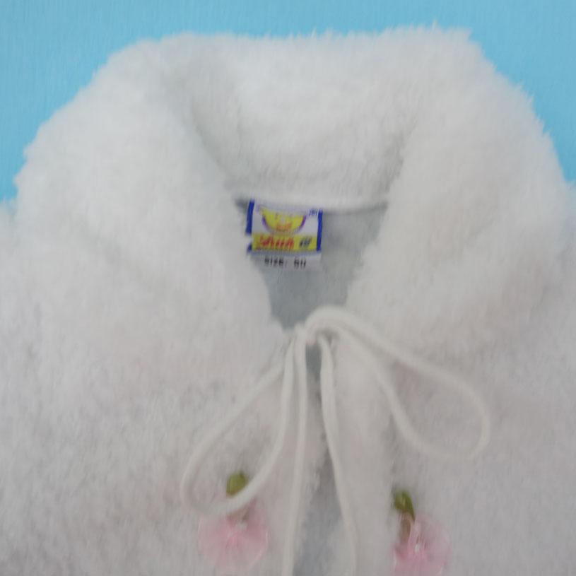 Girls Long Sleeve Coral Fleece Suit Christmas Autumn Winter Girls Coral Fleece Knit Inside + Outside Two Piece Set