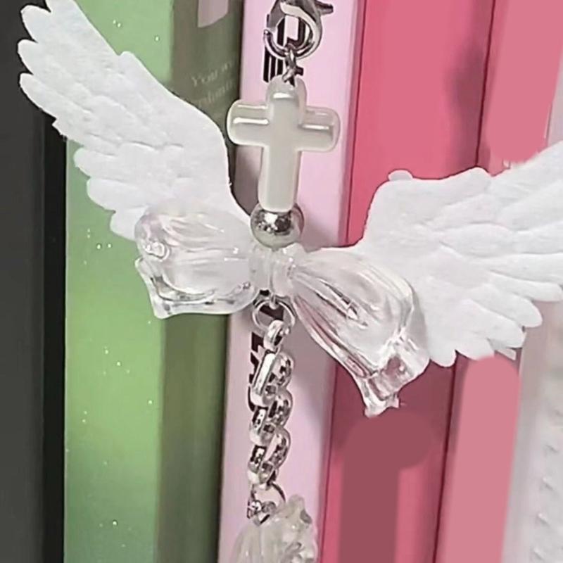 Handgefertigter Schlüsselanhänger Niedliche Perlen-Handy-Kette Schöner Perlen-Handy-Anhänger Handy-Lanyard Schlüsselanhänger für Modebegeisterte