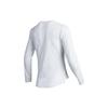 Nike Einfarbiges Trainings-Atmungsaktives Langarm-T-Shirt Damen Tops Weiß DD0621-100