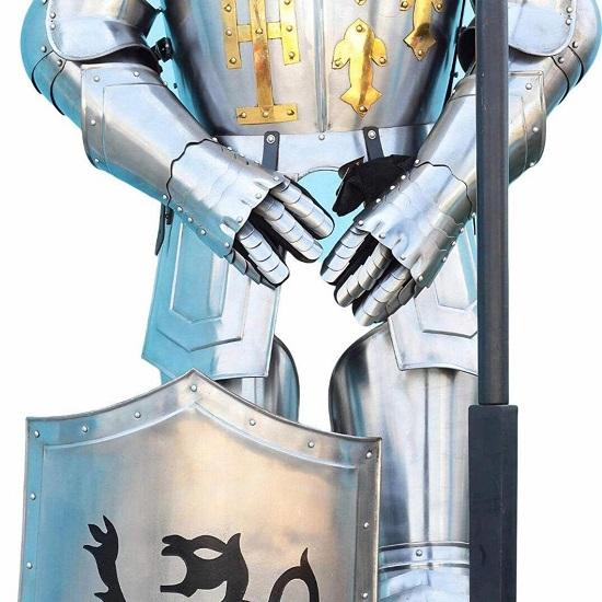 Medieval Combat Sword Medieval Nautical Armour Suit Crusader Suit of Armor