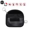 Mini RF ID Signalblockierbeutel Auto-Fob Signalverriegelung Blocker PU-Hülle Geldbörse Für schlüssellose Autschlüssel Strahlenschutz Handy