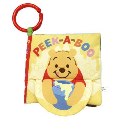 TAKARA TOMY Disney Dragi Mâini Mici Răsucire și Crocant Ciu-ciu Cărțulie din Pânză cu Imagini Winnie the Pooh