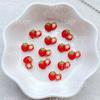 50 Stück Neue Nagelkunst Mini Weihnachtsfrüchte wie Kirschen Erdbeeren Charms Strasssteine DIY Bastelartikel für Nägel 3D Dekorationen
