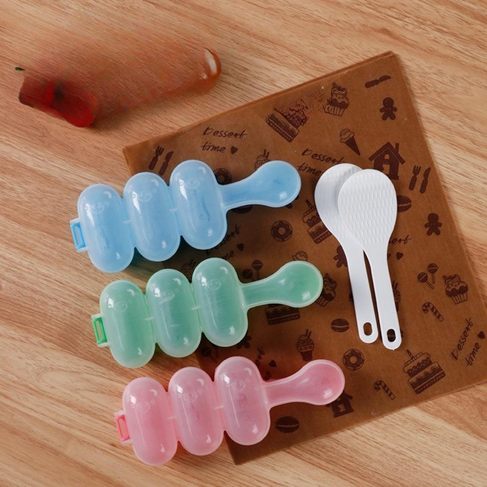 2pcs/set Shake Le Rice Ball Mold Children's Feeding Artifact Baby Supplementary Food Tool Rice Ball Artifact