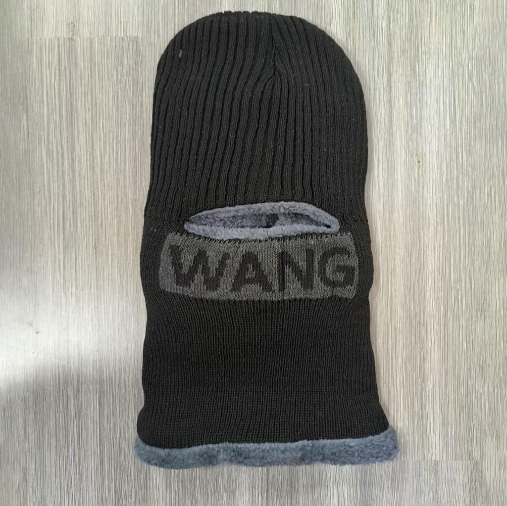 Samt, Verdickt, Winddichte Mütze, Thermomütze, Ohrenschutzmütze, Fahrradmütze, Overall, Strickmütze, Überziehmütze, Mütze mit Maske