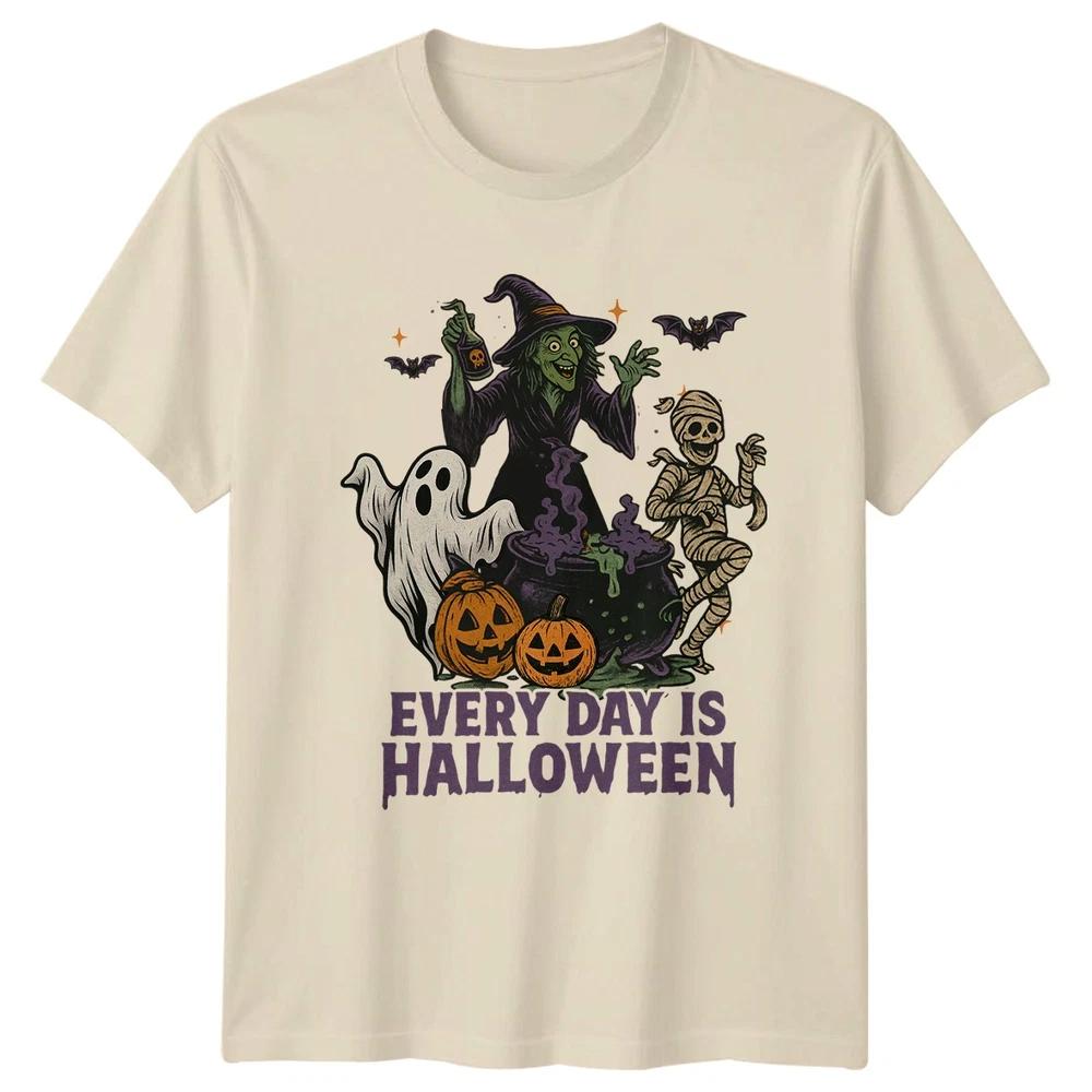 Every Day Is Halloween TShirt Retro Spooky Halloween Gift For Him And Her