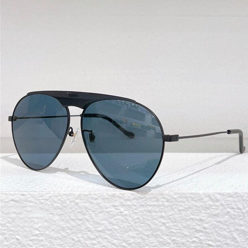 Classic Punk Pilot Sun Glasses Women For Men Male Luxury Designer Sun Glasses Popular Vintage Big Frame Metal Shades UV400