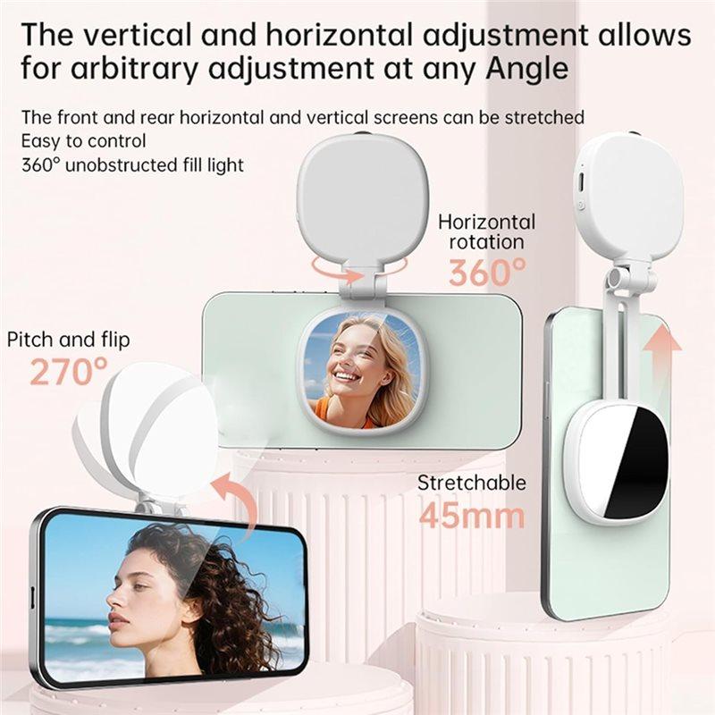 Selfie Light, 360 LED Selfie Ring Fill Light, Phone Magnetic Beauty Selfie Light For Selfies Photography