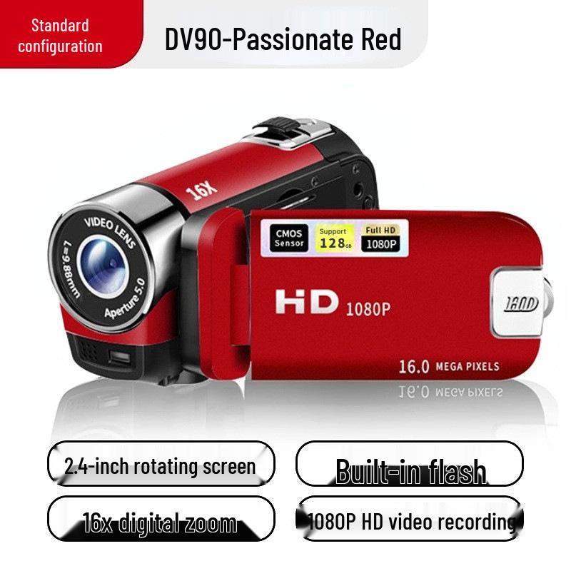 DV90 Digital Camera - 16MP HD Photo & Video Camcorder, Ideal Gift for Adults