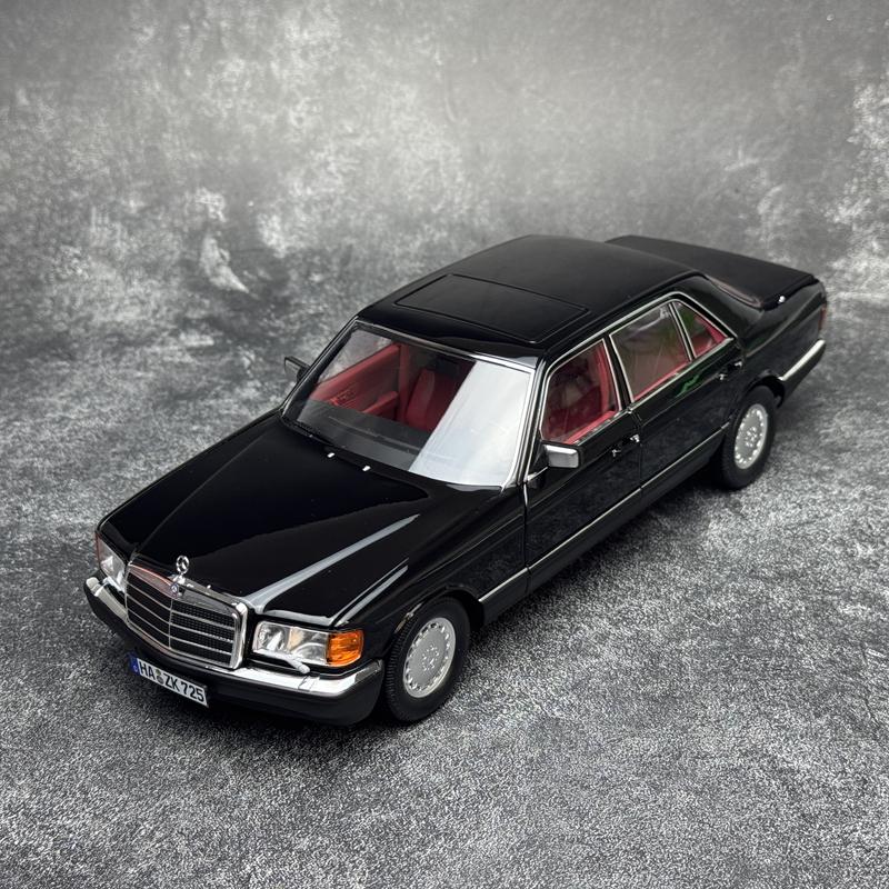 

NOREV diecast model 1/18 BZ 560SEL W126 1991 car model static display holiday gift collection