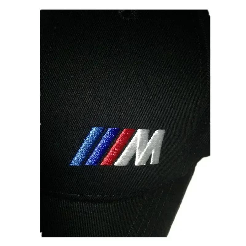 X4 X5 X6 2025 Auto Für BMW 1 Stück Baseballkappe Auto M-Abzeichen Emblem Sportmütze Für bmw M Aufkleber X1 X3 X4 X5 X6 X7 e46 e90 f20 e60 e3