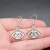 Trendy and Elegant Evil Eye Hand Talisman Amulet Drop Earrings Lucky Graduation Gift for Date Nights