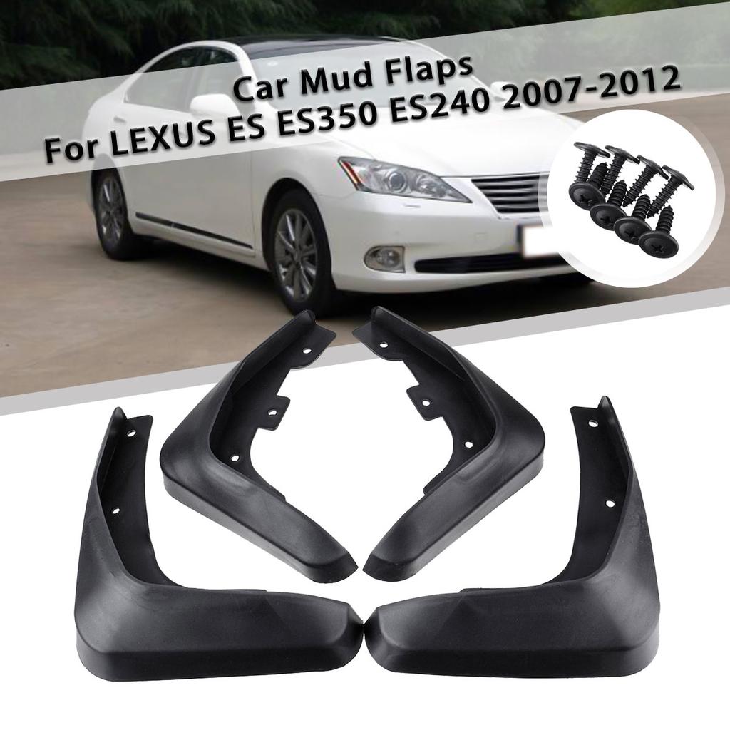 Buy 4Pcs Mudflaps Splash Guards Front Rear Mud Flap For LEXUS ES ES350 ES240 20072012 at