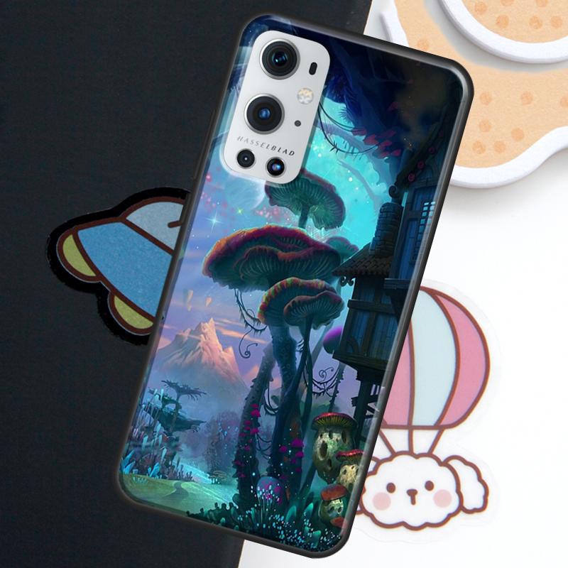 Trippy Mushroom Psychedelic Art For Realme 15 10 11 12 13 14 Pro Plus C65 C71 C75 C55 C63 C61 C53 C67 C35 GT6 GT7 Pro Case