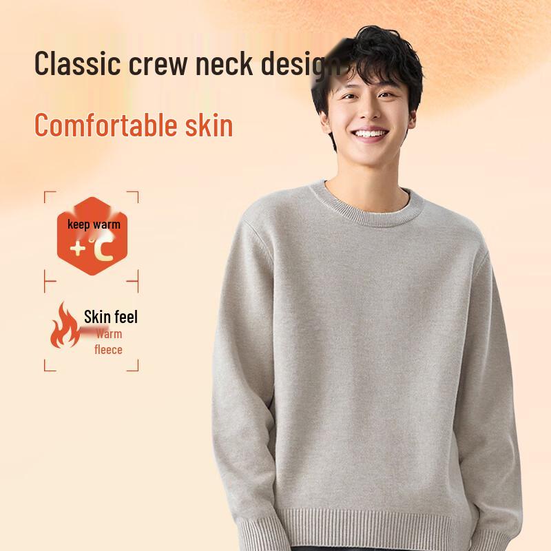 JEEP SPIRIT Men's Heavyweight Warm Knit Sweater