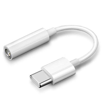 C tipo iki 3,5 mm ausinių lizdo garso kabelio adapteris, skirtas Samsung Xiaomi Redmi Huawei Honor OPPO vivo realme iQOO OnePlus garso jungties skaitmeniniam signalui