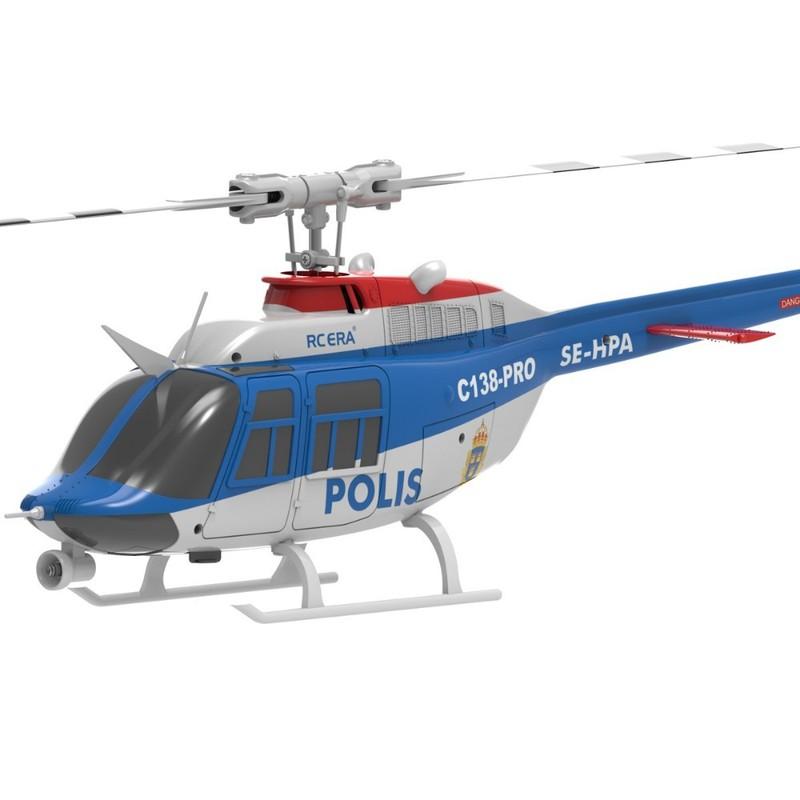 New Pro Intelligent Positioning Height Fixing Brushless Six Channel Single Propeller Helicopter Model Toy JJRC C138 and Kid Friendly Entertaining Fun