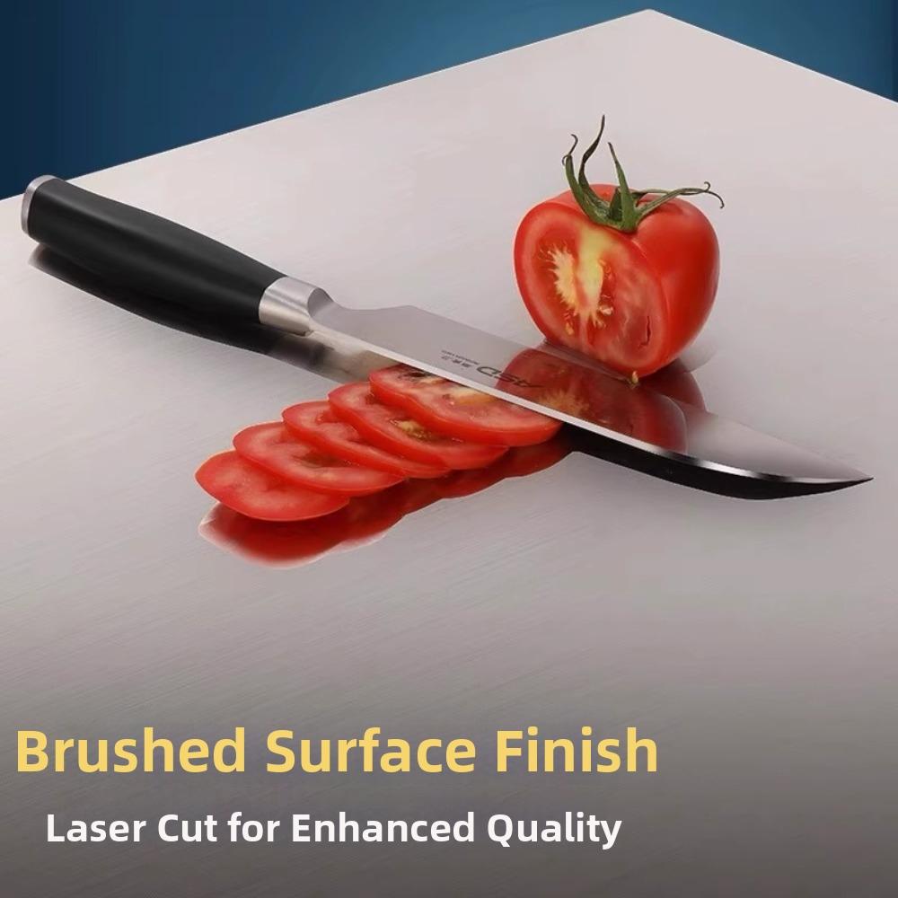 Thickened Stainless Steel Cutting Board Anti-Mold Fruit Cutting Board Chopping Board  Restaurant