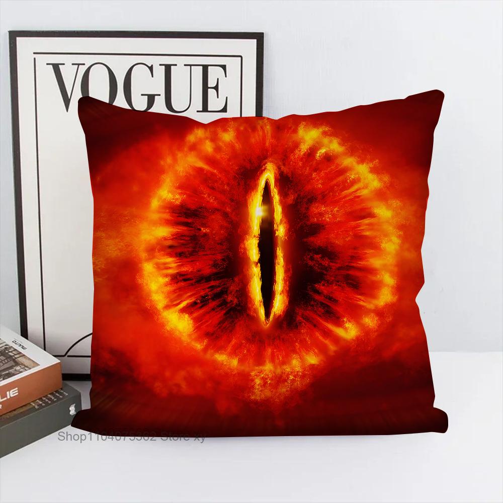 The L-Lord Of The R-Rings Pillow Case Square Pillow Bedroom Sofa Leisure Comfort Cushion Car Living Room Home Decoration