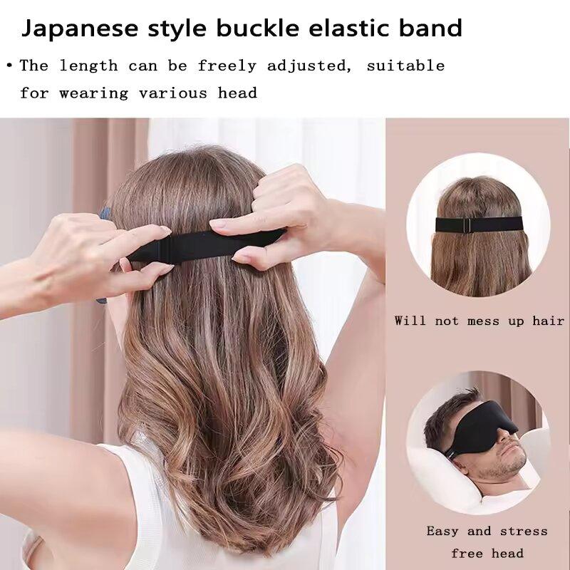 3D Full Shading Sleep Mask Relaxing and Zero Pressure Soft and Breathable Nap Mask To Relieve Eye Fatigue