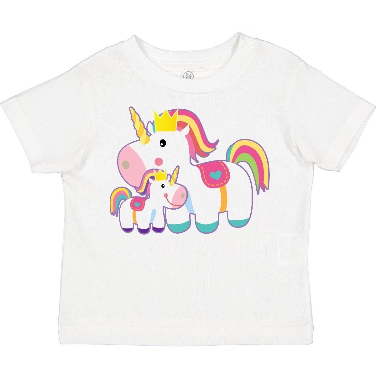 Inktastic Unicorn Lover Mom Daughter Grandma Grandchild Toddler T-Shirt Girls 160