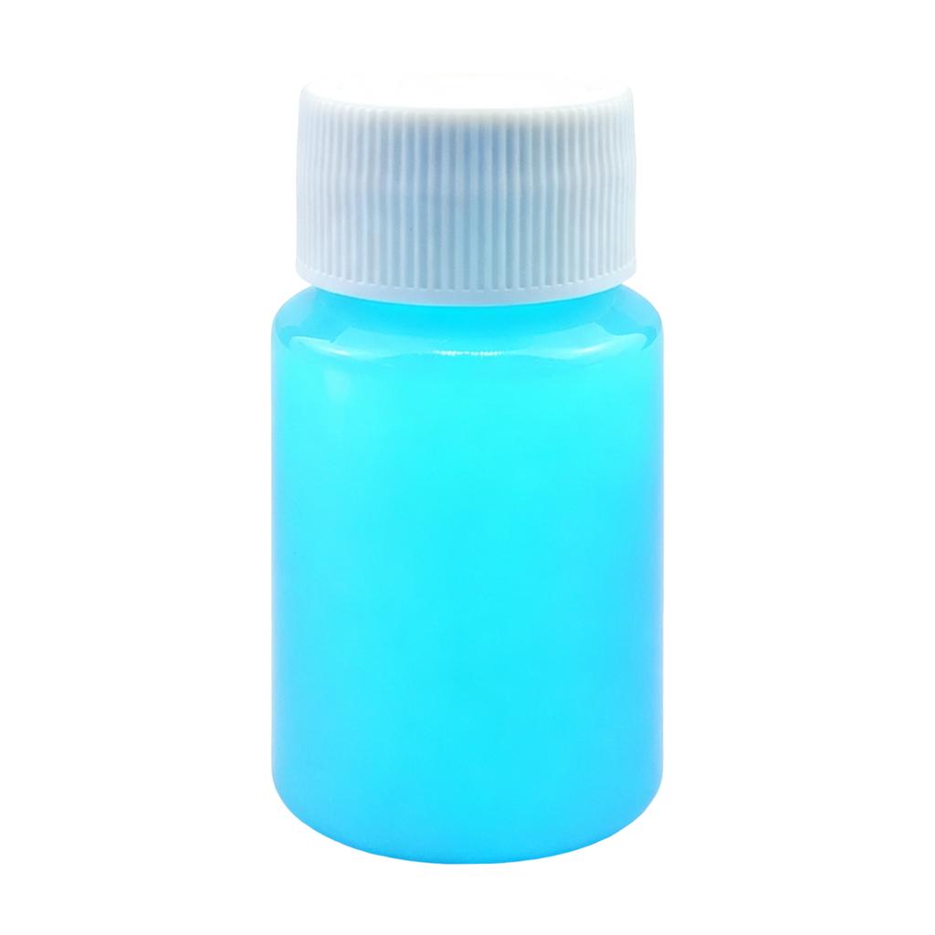 1 sky blue body paint luminous paint high-brightness fluorescent paint paint Halloween paint body paint luminous paint