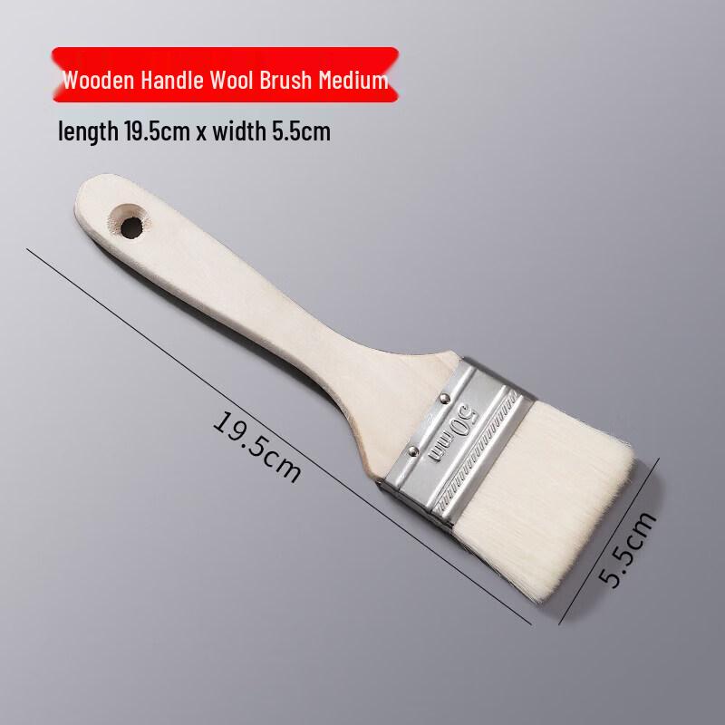 Food-Grade Wool Pastry & Basting Brush