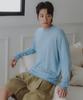 ALVINCLO [Deluxe] Linen Long Sleeve Round Knit Dlx1518 (5 Colors)