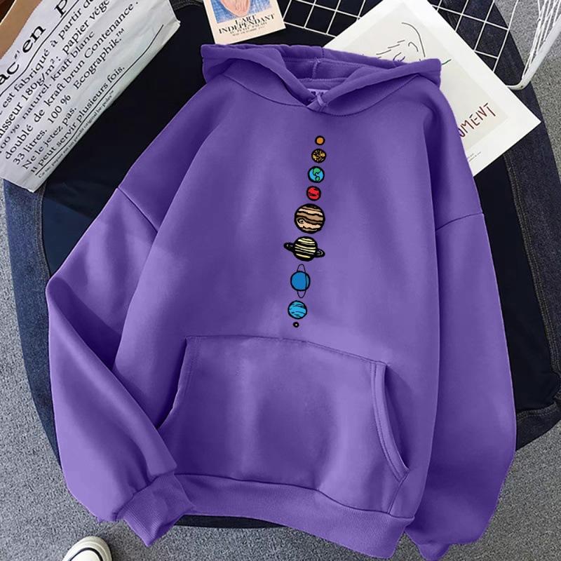 Planets Colour Creativity Funny Hoodie
