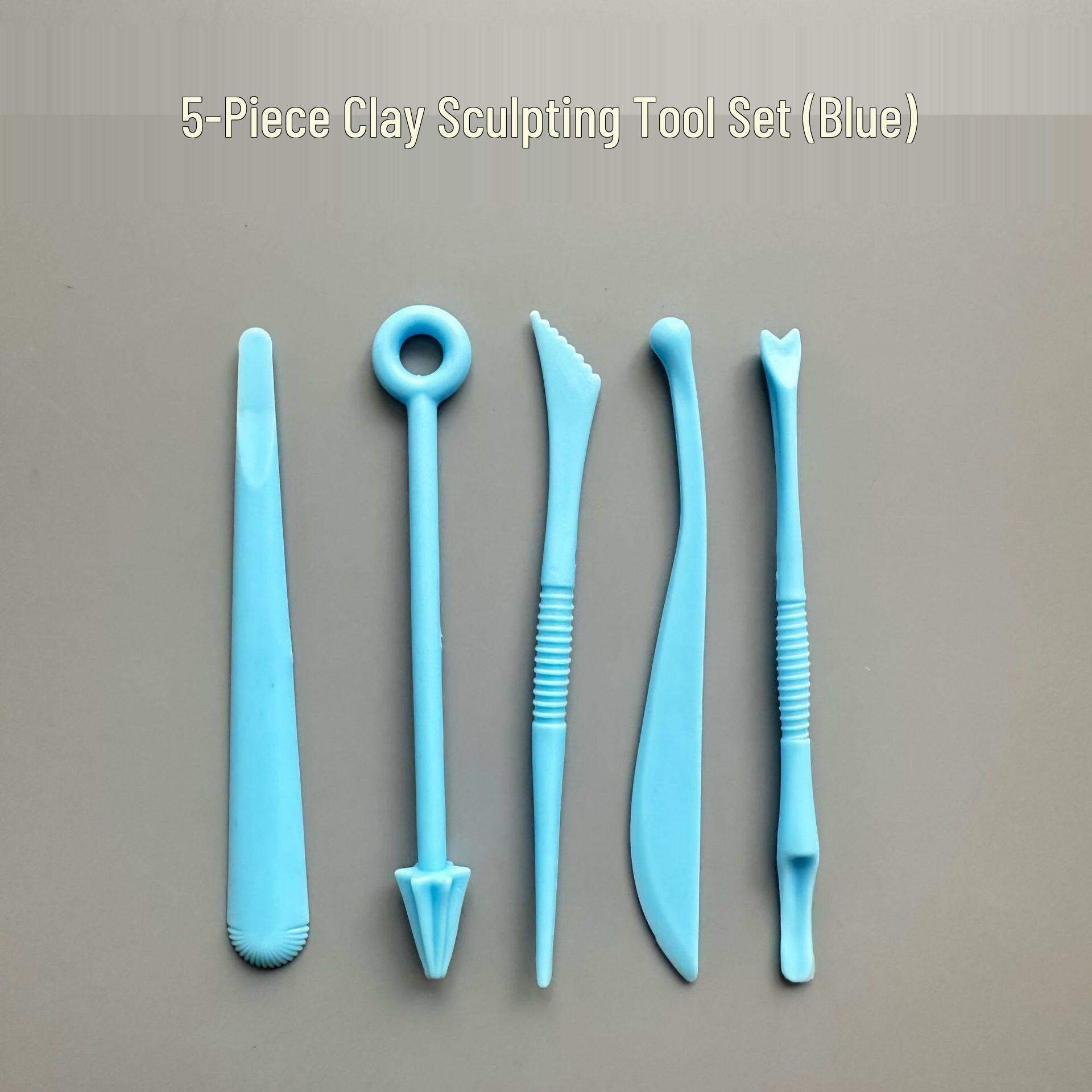 Children s 8-Piece Double-Ended Polymer Clay Carving Knife Set