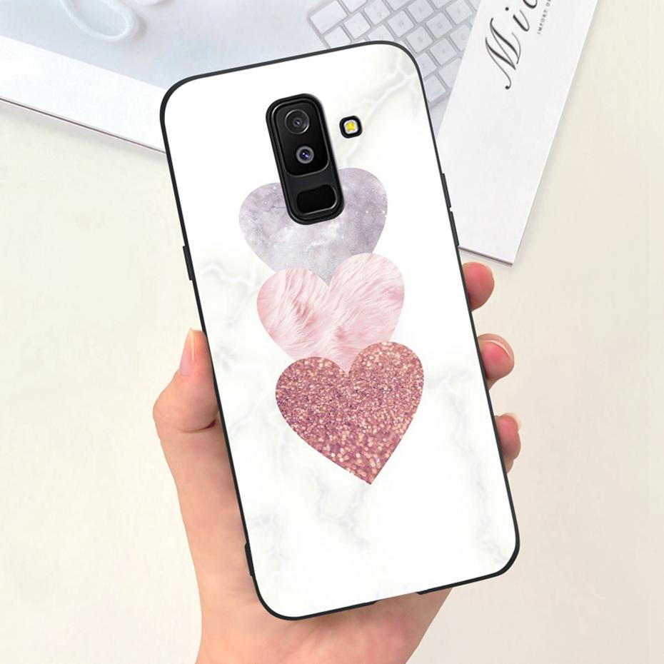Fashion Case For Samsung Galaxy A6 Plus 2018 Soft Silicon TPU Back Cover For Samsung A6 2018 A 6 A6+ A6plus Phone Cases