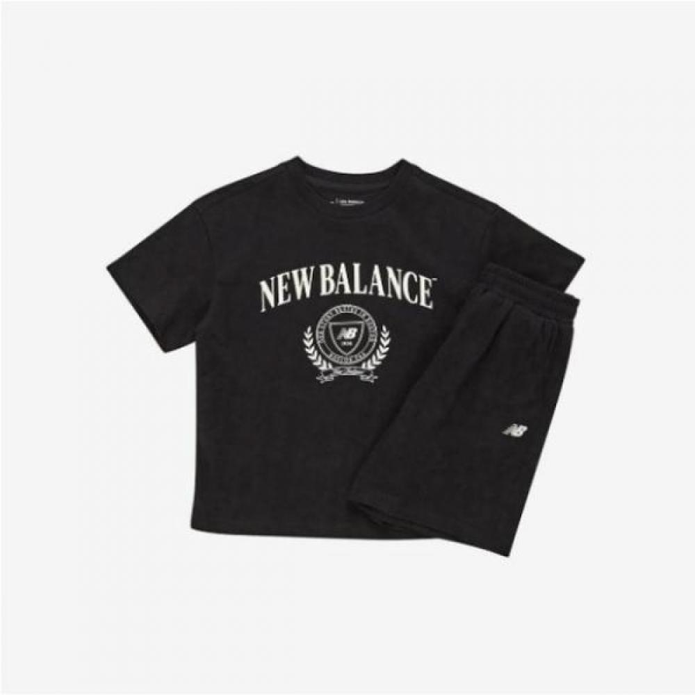 

New Balance Skies Essential Essential Essential Short Sleeve Set Up Nk9yf2107u Black (19)Black/110