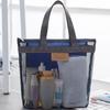 Mesh Makeup Toiletry Storage Bags Handbags Portable Travel Washing Body Shower Tools Organizer Hanging Cosmetic Organizer Pouch