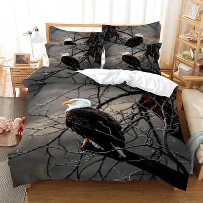 Print Tiger/Kitten/ Fox/comforter Bedding Sets Queen Housse De Couette Luxury Set Bedding Quilt Cover Pillowcase Ropa De Cama