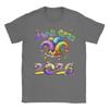 Mardi Gras  Jester Unisexs T Shirt  Funny Tees Short Sleeve O Neck TShirts Cotton Classic Tops
