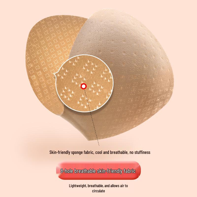 Seamless One-Piece Ultra-Thin Push-Up Sports Bra Pad Replacement