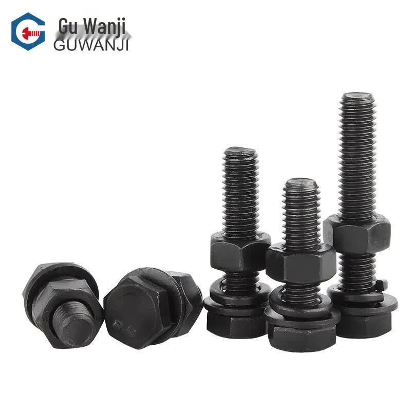 GUWANJI Grade 8.8 Hex Head Bolt & Nut Combination Set