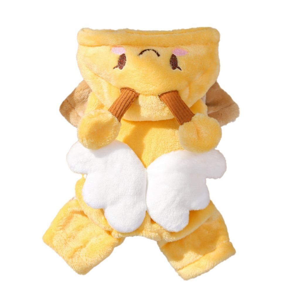 Warm Winter Pet Clothes Windproof Dog Four-Legged Clothes Fleece Dogs Jumpsuits  for Pet Dogs Cats