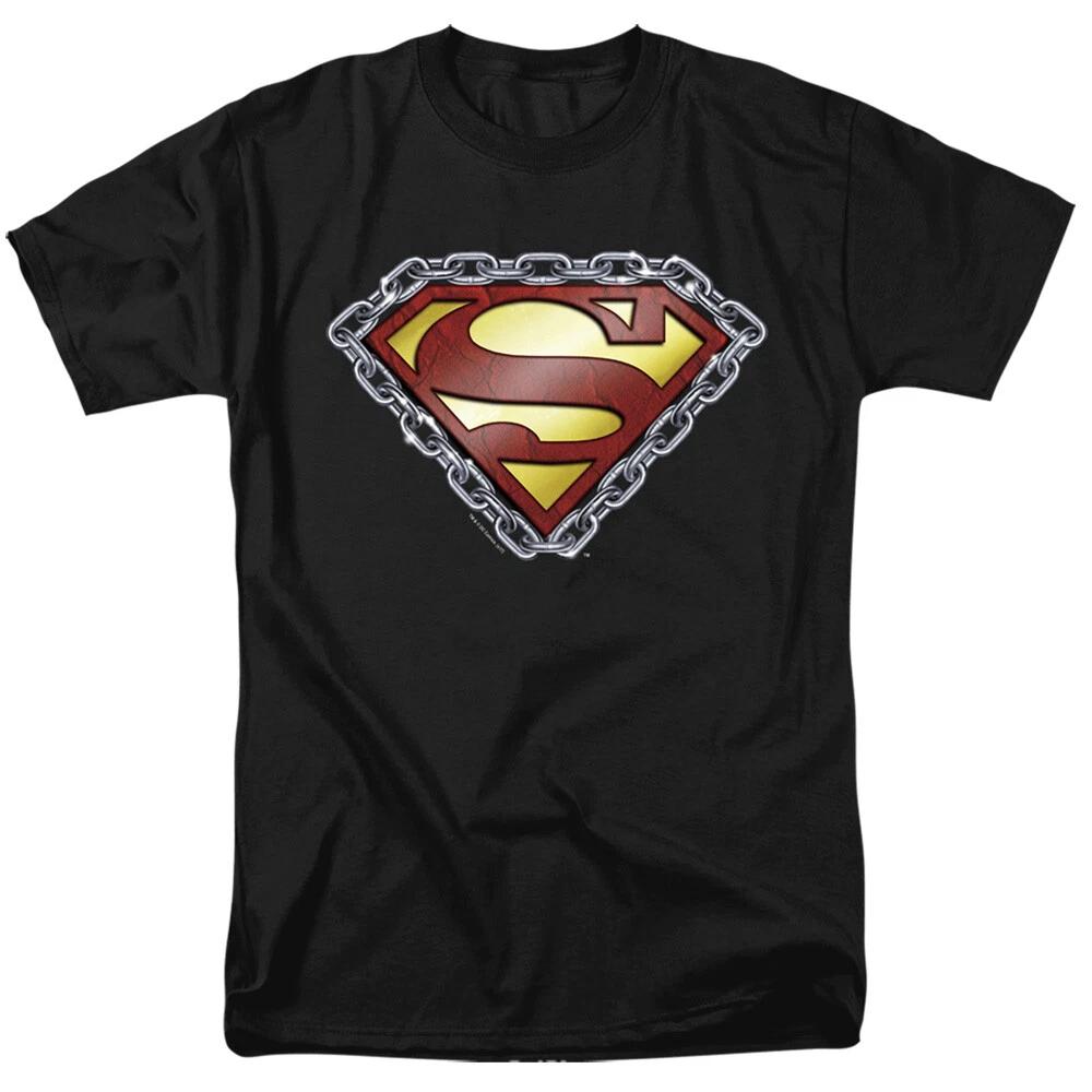 

Superman Chained Shield T-Shirt - Regular or Tank - to 6X 4XL