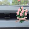 1PC Car Vent Outlet Clip Car Air Freshener Adapter Bracket Car Aromatherapy Clip Auto Decoration Accessories for Tesla Model 3/Y