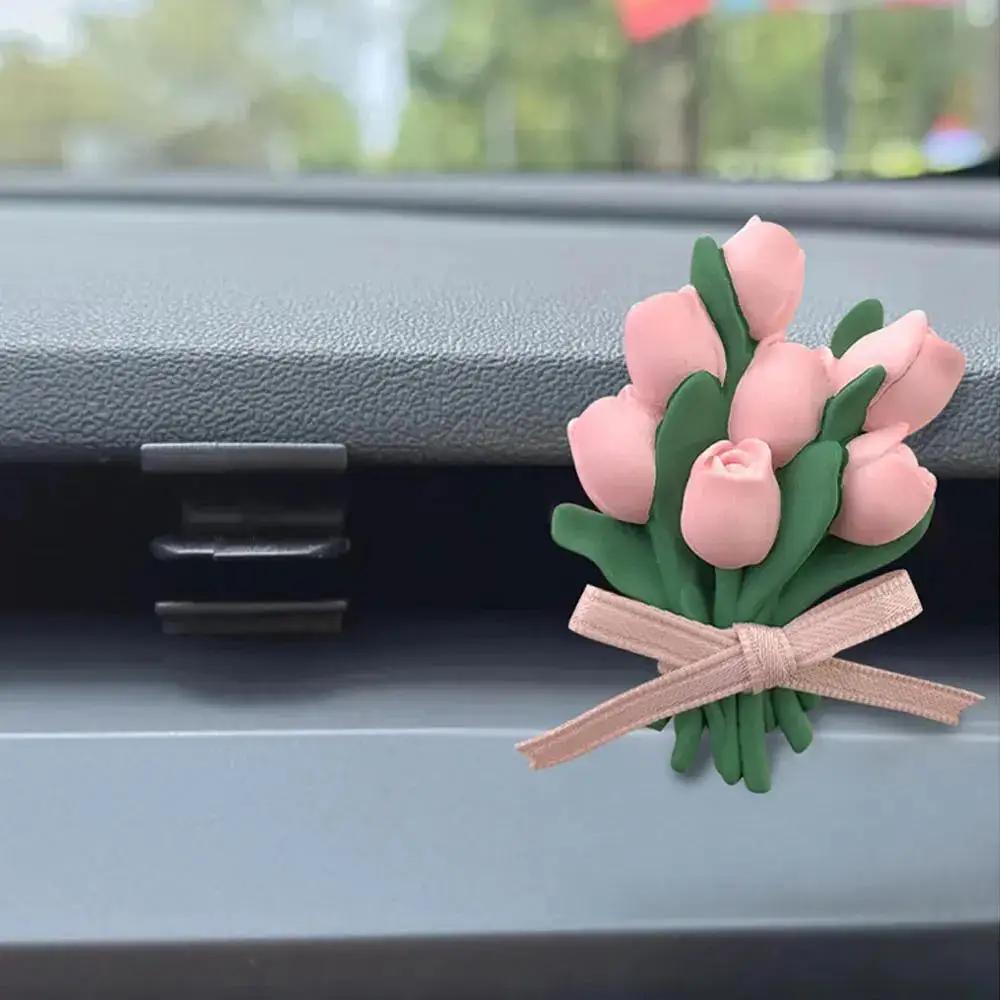 1PC Car Vent Outlet Clip Car Air Freshener Adapter Bracket Car Aromatherapy Clip Auto Decoration Accessories for Tesla Model 3/Y