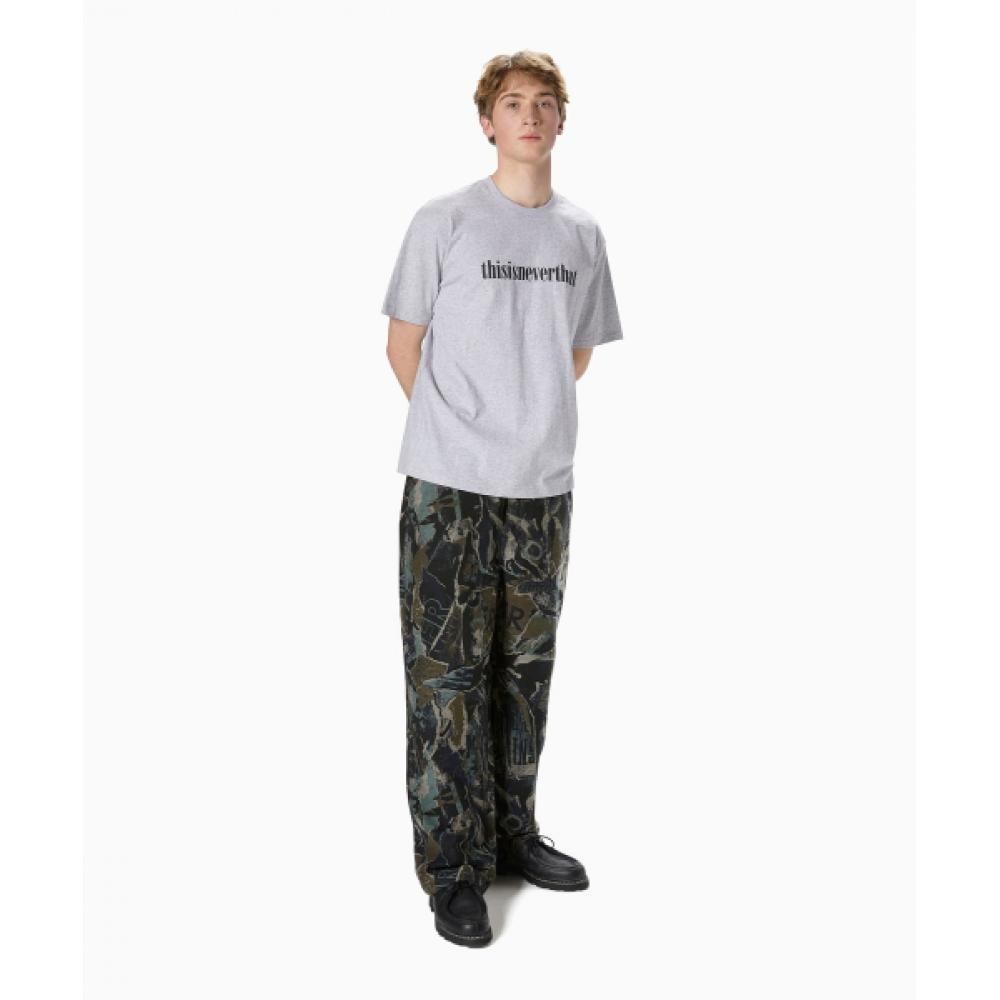 Thisisneverthat Jacquard Loose Pant Black
