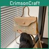 Chic Woven Handbag Summer Collection Stylish Ins Inspired Shoulder Crossbody Bag For Women