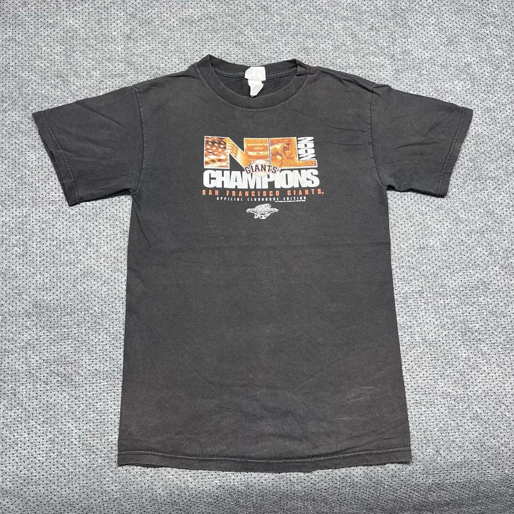 Vintage 2002 San Francisco Giants World Series Champions T-Shirt Youth XL RARE