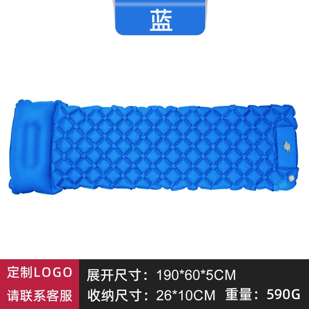 Self-inflating Mattress, Outdoor Camping Tent, Sleeping Pad, Foot-operated Portable Air Mattress, Single and Double Sleeping Pad