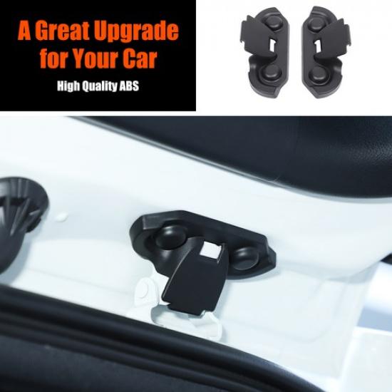 

Black ABS Tailgate Screw Protection Cover Trim For Toyota Prado LC250 2024+