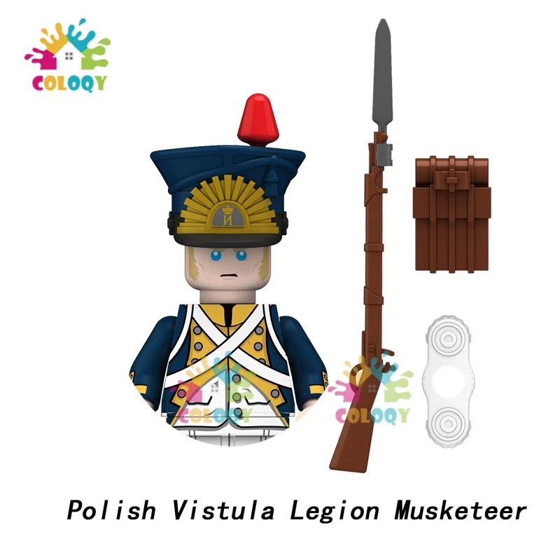 Дитячі Іграшки Наполеонівська Кавалерія Будівельні Блоки Військовий Кінь Сідло Солдати Міні Фігурки Іграшки Для Дітей Різдвяні Подарунки